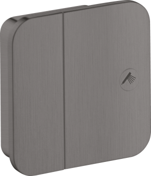  - AXOR One Zawór odcinający, podtynkowy czarny chrom szczotkowany 45771340 - 45771340 - Łazienki Szydłowski