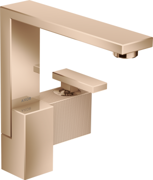 AXOR Edge Jednouchwytowa bateria umywalkowa 190 z kompletem odpływowym Push-Open, szlif diamentowy 46021300 46021300 od 
