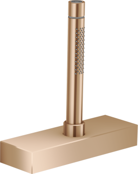  - AXOR Edge Zestaw słuchawki prysznicowej do montażu na brzegu wanny, sBox czerwone złoto polerowane 46470300 - 46470300 - Łazienki Szydłowski