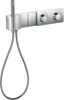  - AXOR Edge Moduł termostatyczny 47 x 10 cm do 2 odbiorników, podtynkowy, szlif diamentowy chrom 46701000 - 46701000 - Łazienki Szydłowski