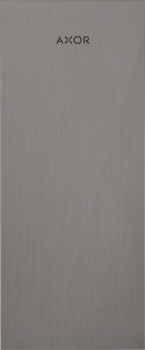 - AXOR MyEdition Płytka 24,5cm metal czarny chrom szczotkowany 47904340 - 47904340 - Łazienki Szydłowski