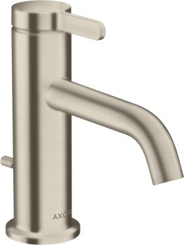  - AXOR One Jednouchwytowa bateria umywalkowa 70 z kompletem odpływowym z cięgłem nikiel szczotkowany 48000820 - 48000820 U - Łazienki Szydłowski