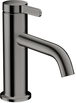  - AXOR One Jednouchwytowa bateria umywalkowa 70 z niezamykanym kompletem odpływowym czarny chrom polerowany 48001330 - 48001330 - Łazienki Szydłowski