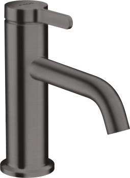  - AXOR One Jednouchwytowa bateria umywalkowa 70 z niezamykanym kompletem odpływowym czarny chrom szczotkowany 48001340 - 48001340 - Łazienki Szydłowski