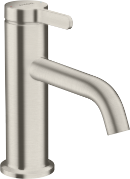  - AXOR One Jednouchwytowa bateria umywalkowa 70 z niezamykanym kompletem odpływowym stal szlachetna optyczna 48001800 - 48001800 - Łazienki Szydłowski