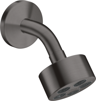  - AXOR One deszczownica prysznicowa 75 1jet EcoSmart z ramieniem prysznicowym czarny chrom szczotkowany 48490340 - 48490340 - Łazienki Szydłowski