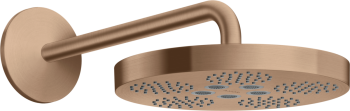  - AXOR One deszczownica prysznicowa 28 cm  1jet z ramieniem prysznicowym czerwone złoto szczotkowane 48491310 - 48491310 - Łazienki Szydłowski