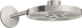 - AXOR One deszczownica prysznicowa 28 cm  2jet z ramieniem prysznicowym stal szlachetna optyczna 48492800 - 48492800 - Łazienki Szydłowski