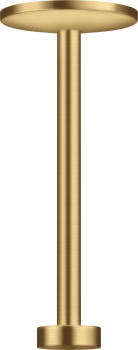  - AXOR One Ramię prysznica 30 cm do głowicy prysznicowej 280 2jet złoty optyczny szczotkowany 48496250 - 48496250 U - Łazienki Szydłowski