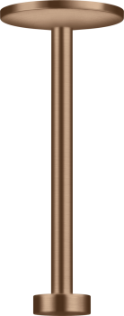 - AXOR One Ramię prysznica 30 cm do głowicy prysznicowej 28cm 2jet czerwone złoto szczotkowane 48496310 - 48496310 - Łazienki Szydłowski