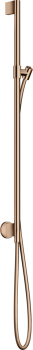  - AXOR One Drążek prysznicowy z przyłączem i wężem 160 cm czerwone złoto polerowane 48792300 - 48792300 - Łazienki Szydłowski