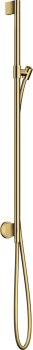  - AXOR One Drążek prysznicowy z przyłączem i wężem 1,60 m złoty optyczny polerowany 48792990 - 48792990 - Łazienki Szydłowski