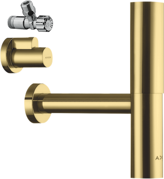  - AXOR Flowstar Syfon ozdobny, zestaw złoty optyczny polerowany 51304990 - 51304990 - Łazienki Szydłowski