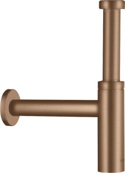  - AXOR Syfon ozdobny Flowstar S czerwone złoto szczotkowane 51305310 - 51305310 - Łazienki Szydłowski