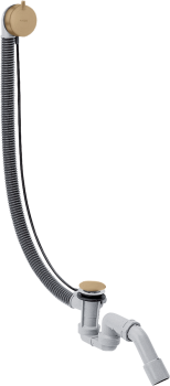  - AXOR Kompletny syfon wannowy z przelewem, specjalny brąz szczotkowany 58318140 - 58318140 - Łazienki Szydłowski