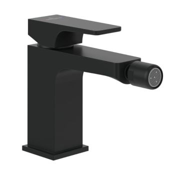 - Villeroy & Boch Architectura Square bateria bidetowa z zestawem odpływowym czarny mat TVB125001000K5 - TVB125001000K5 - Łazienki Szydłowski