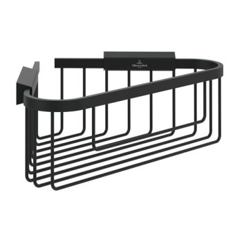  - Villeroy&Boch Elements Tender koszyk prysznicowy do przykręcenia czarny mat TVA151009000K5 - TVA151009000K5 - Łazienki Szydłowski