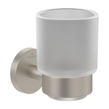  - Villeroy&Boch Elements-Tender uchwyt szklany, nikiel szczotkowany TVA15101800064 - TVA15101800064 - Łazienki Szydłowski