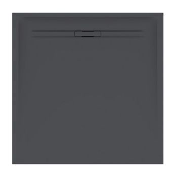  - Geberit Sestra Brodzik kwadratowy z konglomeratu 90 x 90 cm, grafit / struktura łupka  550270002 - 550.270.00.2 - Łazienki Szydłowski