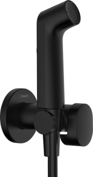  - HANSGROHE słuchawka prysznicowa Bidette 1jet S EcoSmart z mieszaczem, uchwytem i wężem prysznicowym 125 cm czarny mat 29232670 - 29232670 - Łazienki Szydłowski