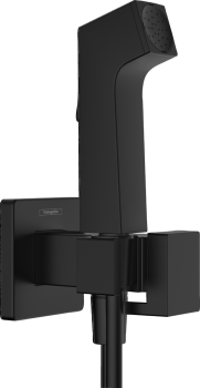  - HANSGROHE słuchawka prysznicowa Bidette 1jet E EcoSmart z mieszaczem, uchwytem i wężem prysznicowym 125 cm czarny mat 29233670 - 29233670 - Łazienki Szydłowski