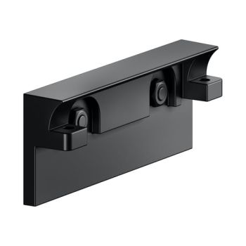  - KEUCO REVA zestaw do przyklejania nr 8 z elementem montażowym czarny mat  04994370800 - 04994370800 - Łazienki Szydłowski