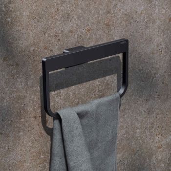 - KEUCO Aveno wieszak na ręczniki czarny mat 14621370000 - 14621370000 - Łazienki Szydłowski