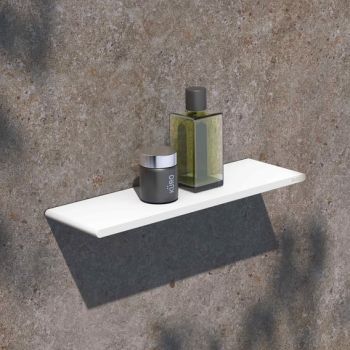 - KEUCO Aveno półka prysznicowa do przyklejenia, do przykręcenia biały mat 14658510000 - 14658510000 - Łazienki Szydłowski