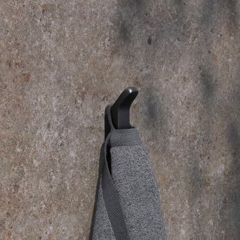 - KEUCO Aveno haczyk na ręczniki czarny mat 14614370000 - 14614370000 - Łazienki Szydłowski