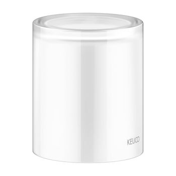 - KEUCO Aveno pojemnik do dozownika mydła biały satyna 19952000024 - 19952000024 - Łazienki Szydłowski