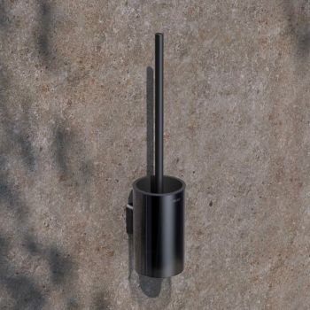 - KEUCO Aveno szczotka WC zestaw czarny mat 14664379000 - 14664379000 - Łazienki Szydłowski