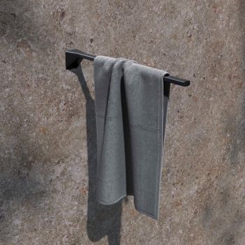 - KEUCO Aveno wieszak na ręczniki nieruchomy, 450 mm kolor czarny mat 14620370000 - 14620370000 - Łazienki Szydłowski