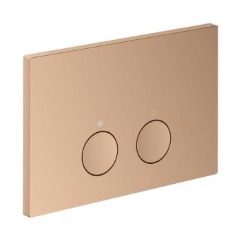  - AXOR FlushPlate Przycisk spłukujący czerwony złoty polerowany 42530300 - 42530300 - Łazienki Szydłowski