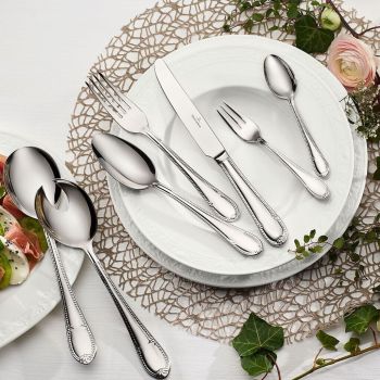- Villeroy&Boch Mademoiselle komplet sztućców dla 12 osób stal nierdzewna 1263599081 - 1263599081 - Łazienki Szydłowski