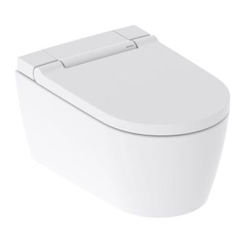 - GEBERIT AquaClean Sela toaleta myjąca z deską 57 x 37,5 cm kolor biały 146226011 - 146.226.01.1 - Łazienki Szydłowski