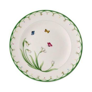 - Villeroy&Boch Colourful Spring Talerz śniadaniowy/ deserowy zielony, Ø21,5 cm, 1486632640 - 1486632640 - Łazienki Szydłowski