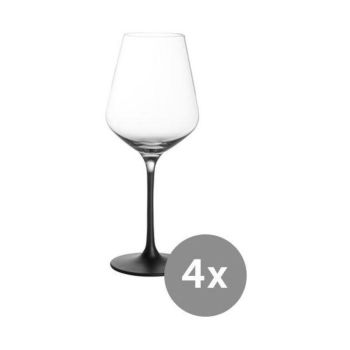  - Villeroy&Boch Manufacture Kieliszek do wina białego Przezroczysty, 120 ml, szkło kryształowe 4 szt. 1137988120 - 1137988120 - Łazienki Szydłowski