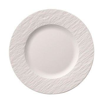 - Villeroy&Boch Manufacture Rock blanc  Talerz śniadaniowy 22 cm biały 1042402640 - 1042402640 - Łazienki Szydłowski
