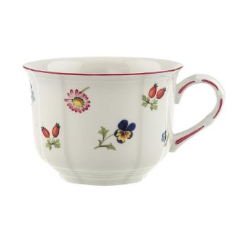 - Villeroy&Boch Petite Fleur Filiżanka do cappuccino 260 ml,biała 1023951240 - 1023951240 - Łazienki Szydłowski