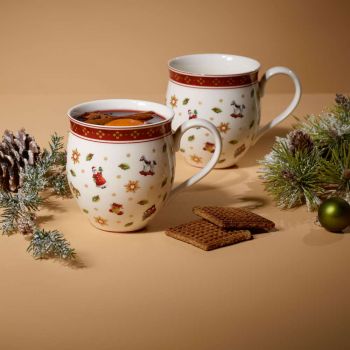  - Villeroy&Boch Toy's Delight Kubek z uchem Czerwony, 390 ml, - 2 szt 1485858404 - 1485858404 - Łazienki Szydłowski