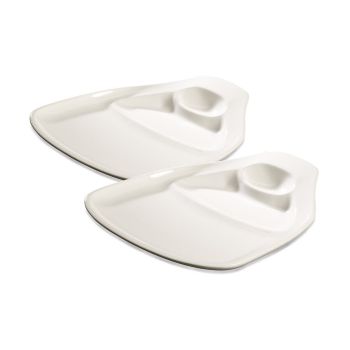  - Villeroy&Boch BBQ Passion Talerz specjalny Biały, 30,9 x 28,8 cm,  1041897515 - 1041897515 - Łazienki Szydłowski