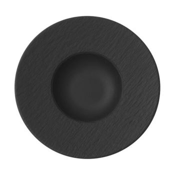  - Villeroy&Boch Manufacture Talerz do makaronu  Ø28 cm, czarny 1042392790 - 1042392790 - Łazienki Szydłowski