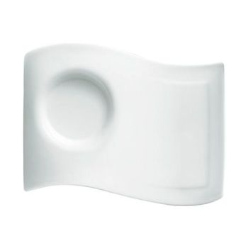 - Villeroy&Boch NewWave Spodek do filiżanki do kawy Biały, 20 x 14 cm,  1024842832 - 1024842832 - Łazienki Szydłowski