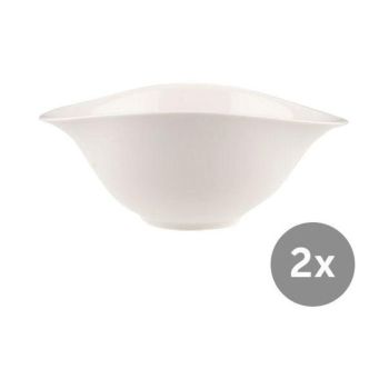 - Villeroy&Boch Zestaw misek do sałatek Vapiano białe 1042578411 - 1042578411 - Łazienki Szydłowski