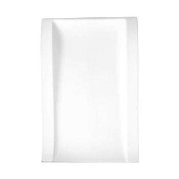  - Villeroy&Boch NewWave Talerz duży  37,4 x 24,9 cm, biały 1025252697 - 1025252697 - Łazienki Szydłowski