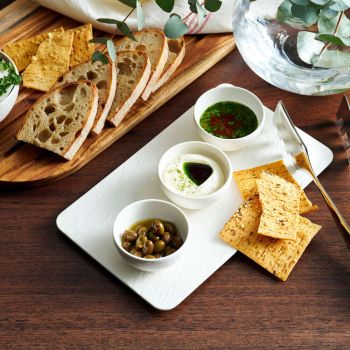 - Villeroy&Boch Manufacture Miseczka do dipów Biały, 1042409023 - 1042409023 - Łazienki Szydłowski