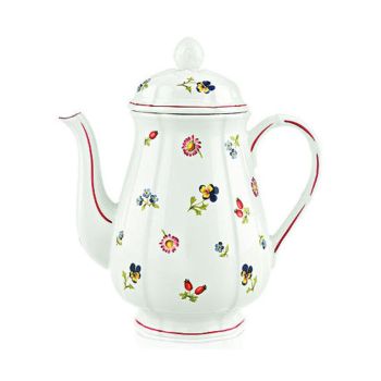 - Villeroy&Boch Petite Fleur Dzbanek do kawy Biały, 1,1 l, 1023950100 - 1023950100 - Łazienki Szydłowski
