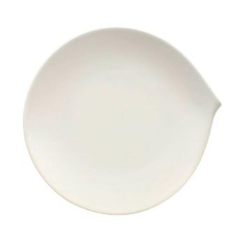  - Villeroy&Boch Flow Talerz śniadaniowy/ deserowy Biały, 23 x 21 cm, biały  1034202640 - 1034202640 - Łazienki Szydłowski