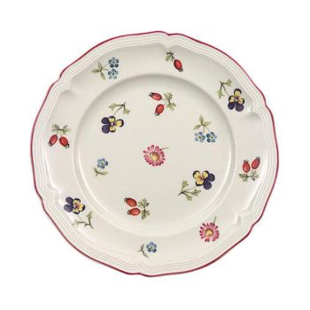 - Villeroy&Boch Petite Fleur Talerzyk do pieczywa Biały, Ø17,4 cm, 1023952660 - 1023952660 - Łazienki Szydłowski