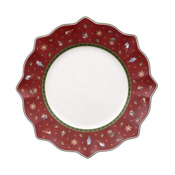  - Villeroy&Boch Toy's Delight Talerz płaski  Ø28,4 cm, czerwony  1485852620 - 1485852620 - Łazienki Szydłowski